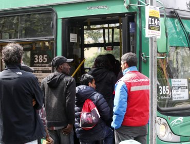 Evasión en Transantiago registra histórica baja de 8,6 puntos durante el 2017