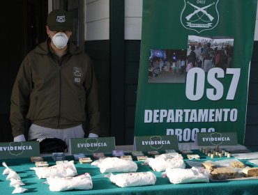 “Operación Halloween”: 7 detenidos en allanamientos en La Pincoya por drogas