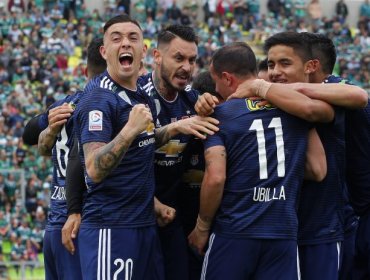 Universidad de Chile ganó por la mínima a Wanderers y queda puntero del Campeonato