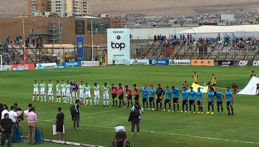 O'higgins derrotó a Deportes Iquique y salió del fondo de la tabla