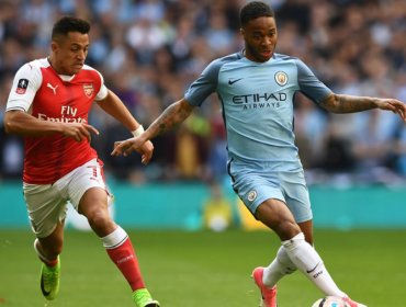 Arsenal cayó frente al Manchester City con Alexis Sánchez en cancha