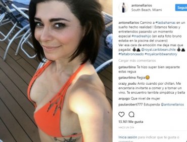 Las vacaciones de ensueño de Antonella Ríos que comparte por Instagram