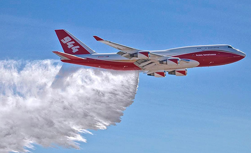 Gobierno dispuesto a contratar al SuperTanker para nueva temporada de incendios forestales