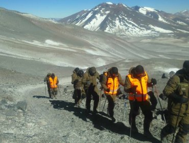 Gope rescató cuerpo de turista polaco fallecido en volcán Ojos del Salado