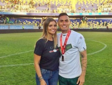 La feliz celebración de Faloon Larraguibel con su marido "Campeón de la Copa Chile"
