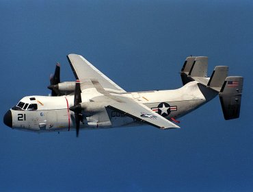 Avión militar norteamericano se estrella en el océano pacífico con once personas a bordo