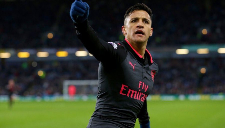 Arsenal ganó a Burnley al último minuto con gol de Alexis Sánchez