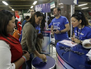 Teletón 2017: Ya abrieron cajas auxiliares del Banco de Chile en el Metro