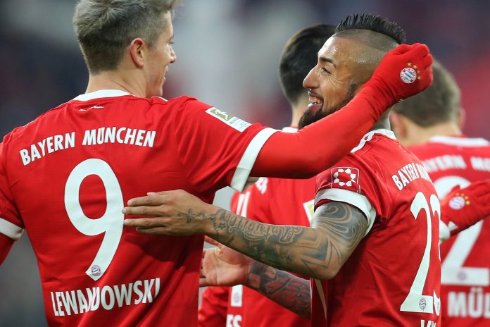 Vidal anotó y fue figura en triunfo del Bayern Múnich frente al Hannover 96