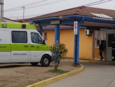 Hombre robó televisor desde sala de espera del Hospital de Quintero mientras su señora era atendida