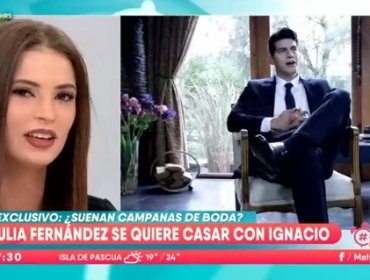 Los planes de matrimonio de Julia Fernández e Ignacio Lastra: "Quiero mi anillo" dijo la brasilera