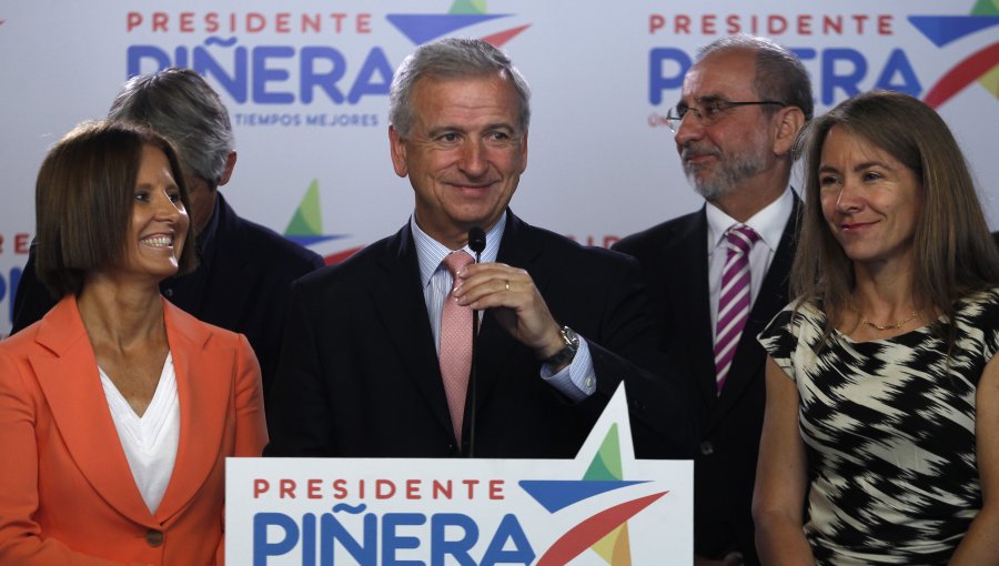 Equipo económico de Ciudadanos entrega apoyo a candidatura de Sebastián Piñera