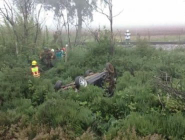 Dos carabineros fallecidos deja fatal accidente automovilístico en La Araucanía