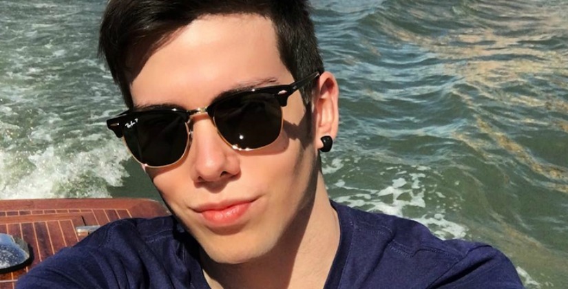Las polémicas fotos de "Nano Calderón" el hijo de Raquel Argandoña que se toman las redes