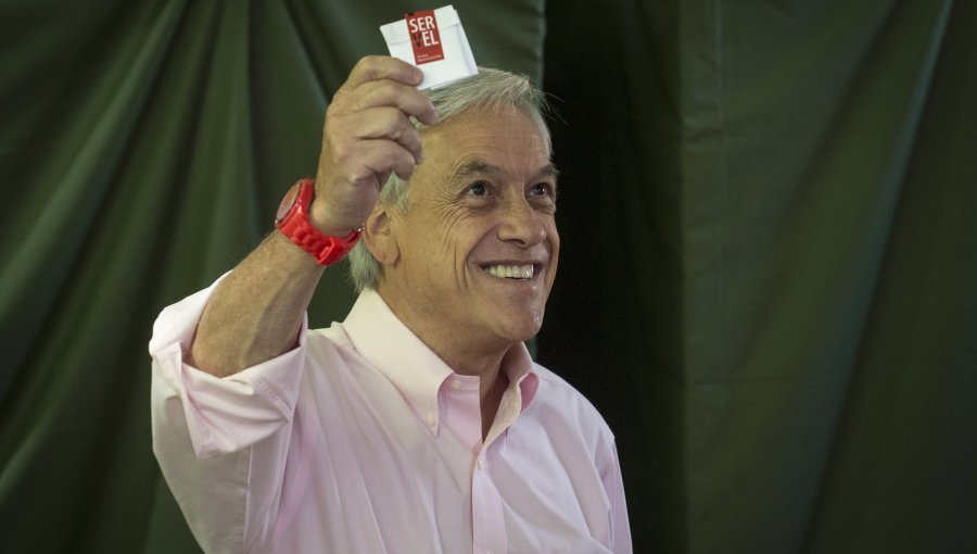 Sebastián Piñera es el nuevo Presidente electo tras conocerse resultados del 96,31% de las mesas