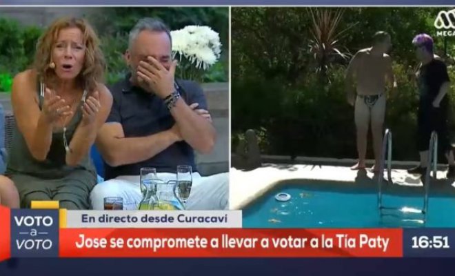 José Miguel Viñuela acudió en "zunga" a buscar a Paty Maldonado para ir a votar