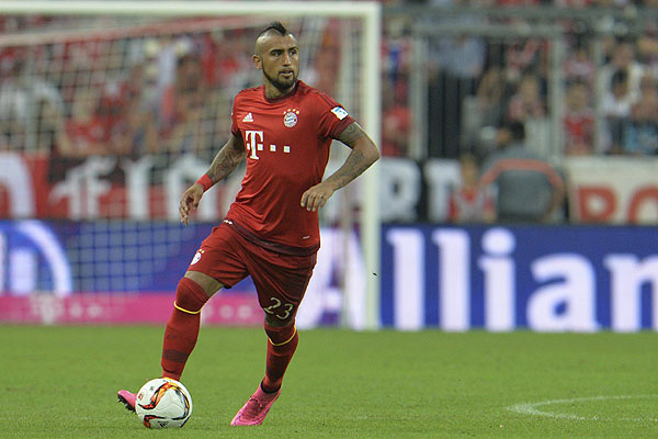 Arturo Vidal forma parte de la oncena ideal de lo que va de la Bundesliga