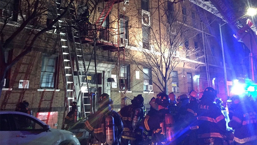 Incendio en el barrio neoyorquino del Bronx deja al menos 12 muertos