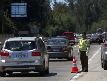 Reiteran medidas para retorno por Ruta 68: Este lunes lo harían 150.000 vehículos