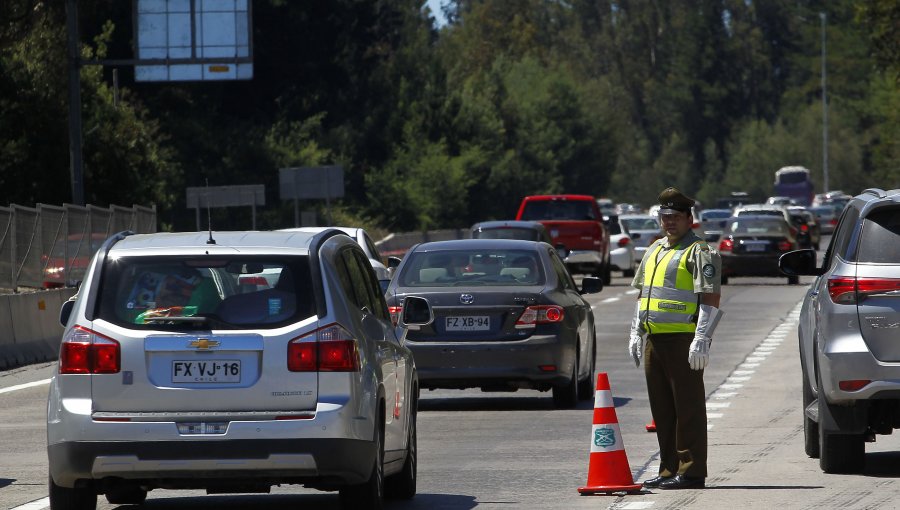 Reiteran medidas para retorno por Ruta 68: Este lunes lo harían 150.000 vehículos