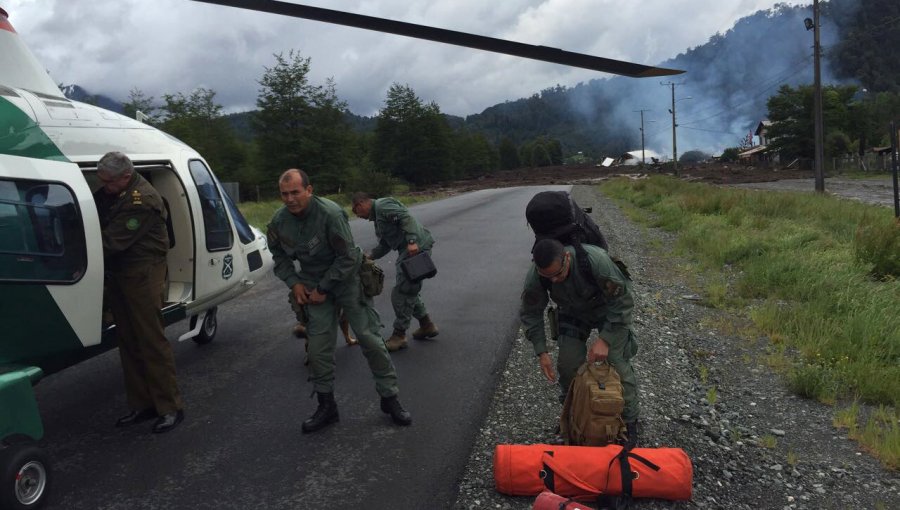 Autoridades aseguran conectividad en Carretera Austral en sector de Chaitén