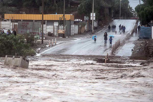 Decretan alerta preventiva ante posibles aluviones en San José de Maipo, San Felipe y Los Andes