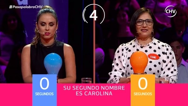 El Fail de Maura Rivera que se tomó el estreno de Pasapalabra en Chilevisión