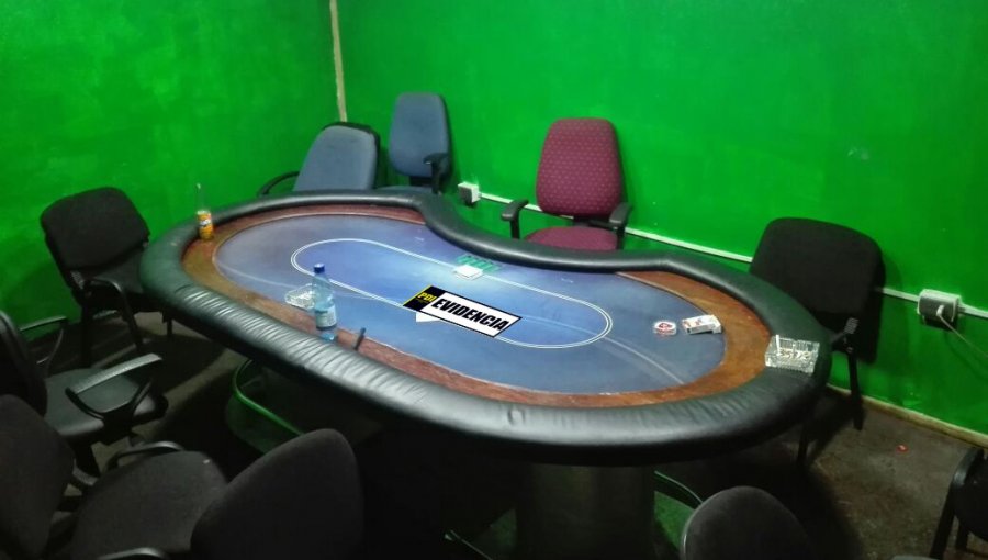 14 detenidos tras encontrar un "Casino" ilegal en comuna de Las Condes