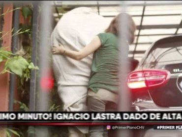 Ignacio Lastra fue dado de alta de Clínica: Salió tapado con frazadas para no ser fotografiado