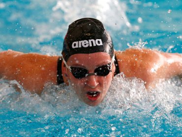 Kristel Kobrich se quedó con el oro en los 1500 metros de Pro Swim Series