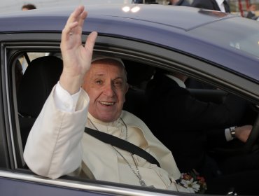 Papa Francisco esta en Chile: "Estoy muy contento" dijo al pisar suelo nacional