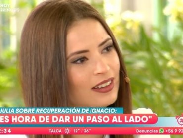 Julia Fernández revela que pedido le hizo la familia de Ignacio Lastra y que generó quiebre