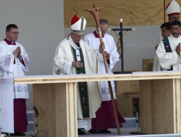 Papa en misa del parque: "Los chilenos son los que más saben de reconstrucción"