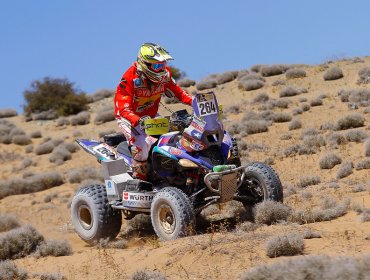 Casale arribó segundo en 11° etapa y se acerca al título en los quads del Dakar