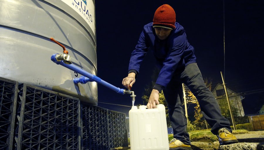 Aguas Andinas se mantiene en alerta temprana preventiva por posibles lluvias