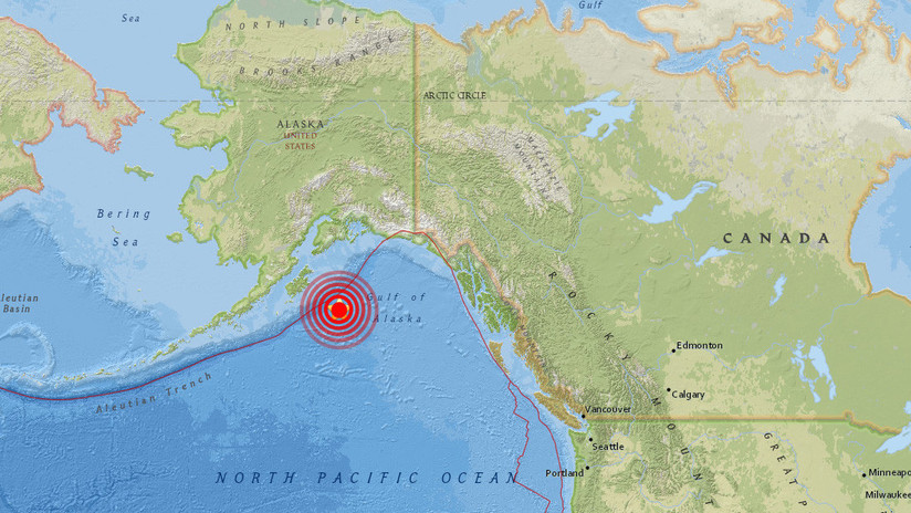 Terremoto de 8,2 grados de magnitud se registra en Alaska: Se decreta alerta de Tsunami en EEUU