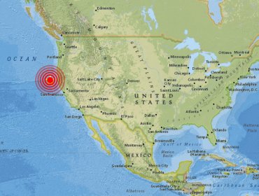 Se registra un sismo de magnitud 5,8 frente a las costas de California