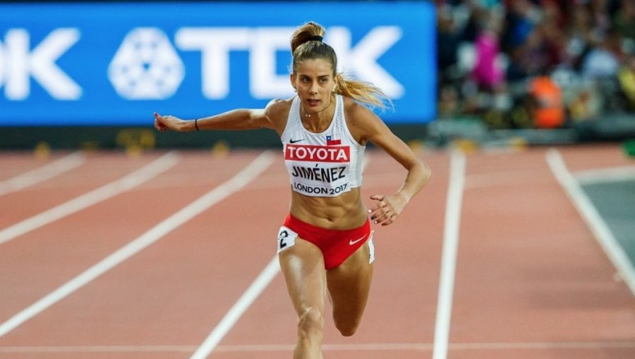 Isidora Jimenez logró en Brasil nuevo récord chileno en 60 metros planos