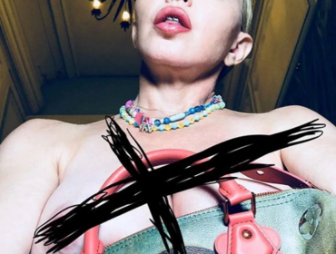La foto en topless de Madonna que generó polémica en las redes