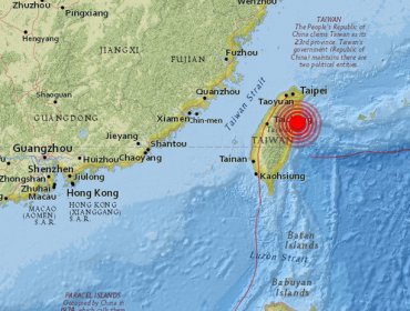 Tres fuertes sismos azotan Taiwán: Hotel se derrumbó y dejó al menos 30 atrapados