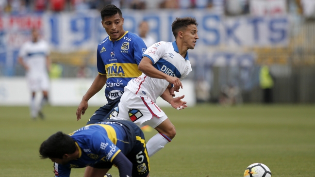 Universidad Católica derrotó a Everton y siguen como puntero del Campeonato