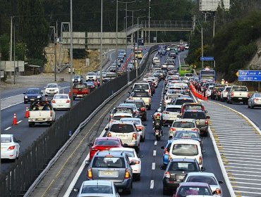 Ruta 68 totalmente paralizada en dirección a la costa por grave accidente en el Noviciado