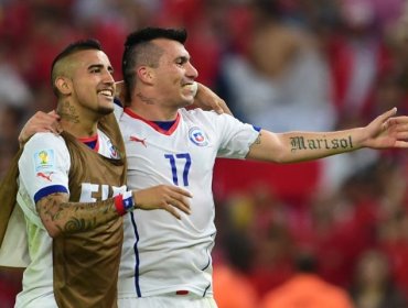 Gary Medel y Arturo Vidal se enfrentaran por la Champions League