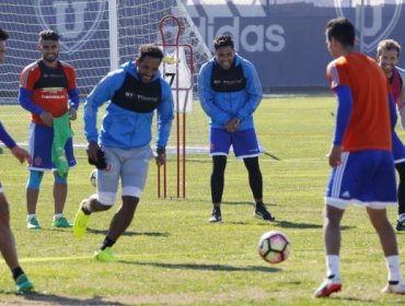 Con al menos tres bajas llega la Universidad de Chile a enfrentar a Temuco