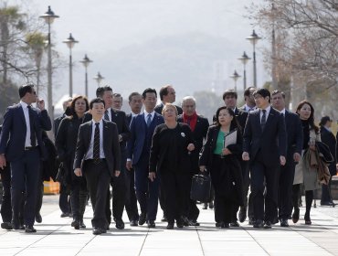 Día libre de Bachelet en Japón incluyó reuniones privadas y junta con embajador