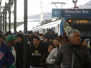 Metrotren Nos completó 10 millones de viajes y recibe nota 6,3 de los usuarios