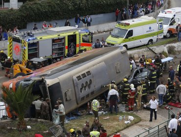 ¿Lo puedo abrazar?: Los detalles tras el notable gesto de Carabinero en medio de accidente de Valparaíso