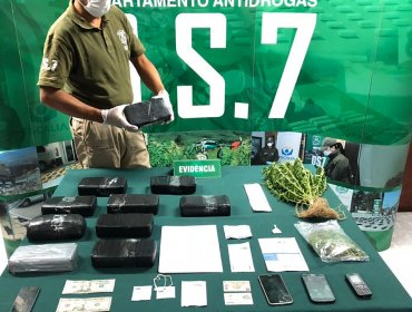 OS-7 detiene en Copiapó a banda de narcotraficantes internacional.