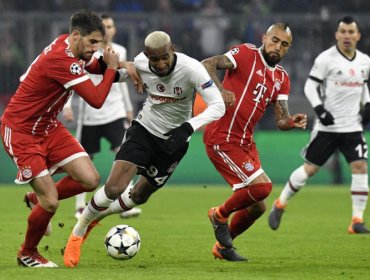 Vidal y Bayern completaron el trámite ante Besiktas de Medel por Champions