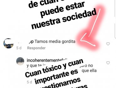 Las fotos de la polémica de Denise Rosenthal en donde la encontraron "gordita"
